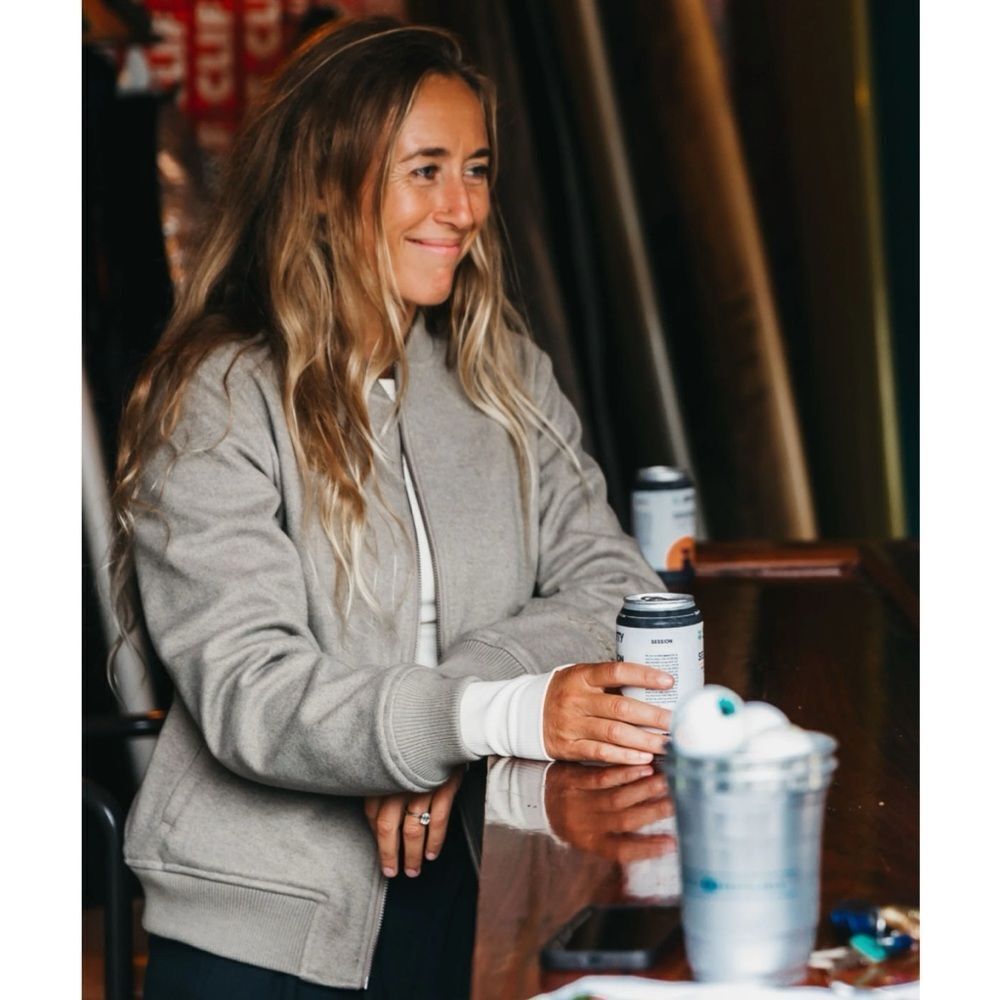 Jetty Langco Bomber Jacket in Pumice Size S / NWOT